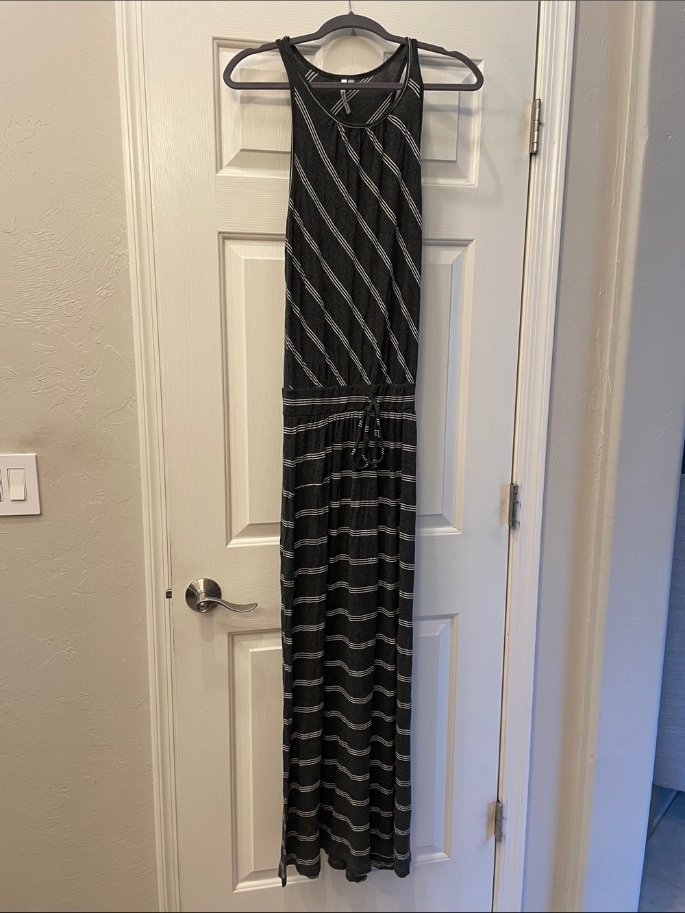 Michael Stars Striped Sleeveless Maxi Dress